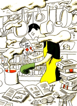 cook illustration cartoon