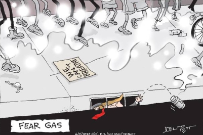 cartoon fear gas